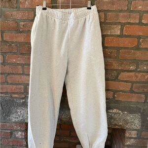 Aritzia Light Gray Joggers